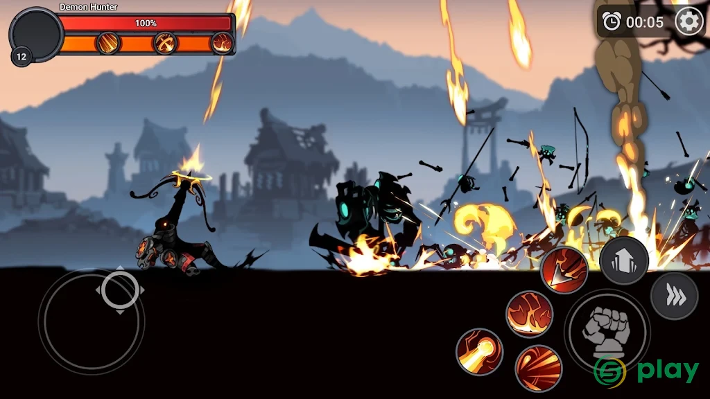 Stickman Master: League Of Shadow - Ninja Fight — скриншот 3