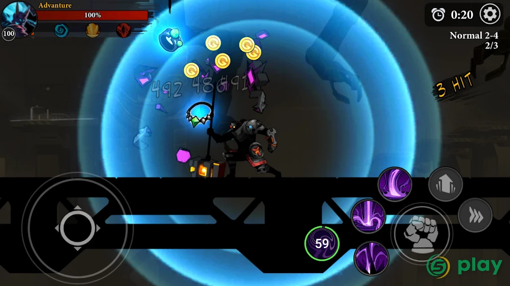 Stickman Master: League Of Shadow - Ninja Fight — скриншот 4