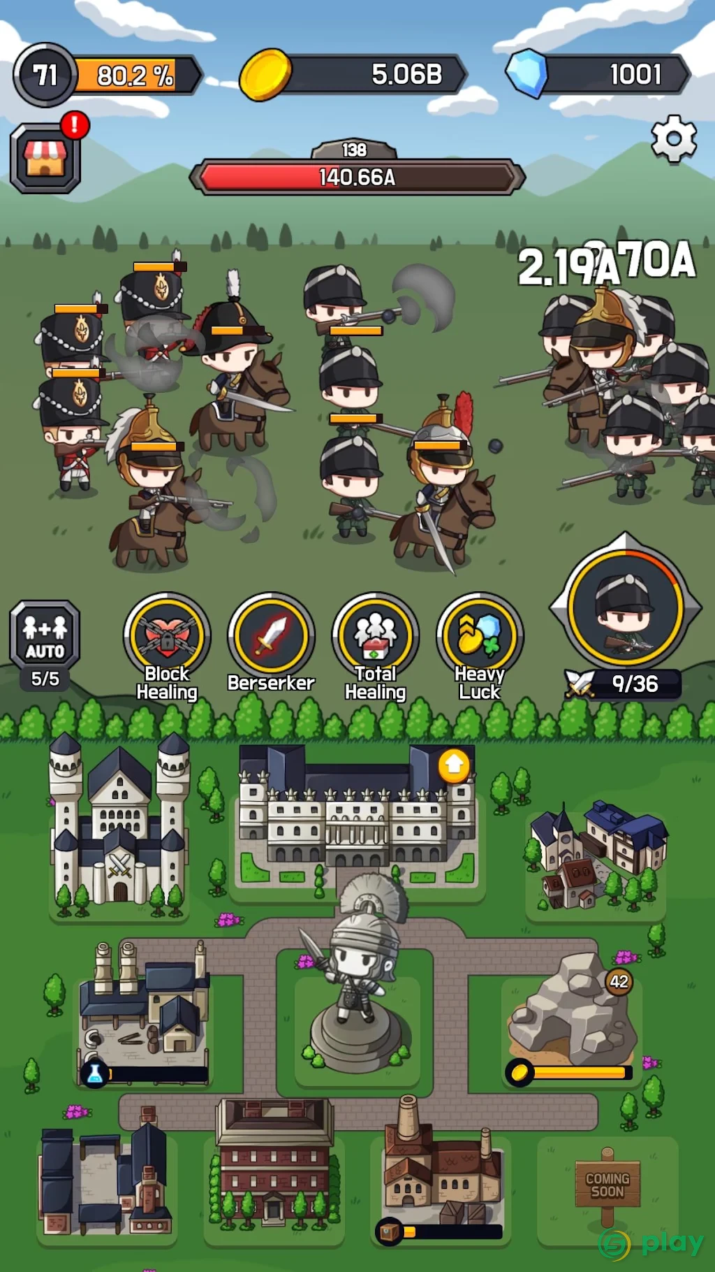 Civilization Army - Merge Idle — скриншот 1