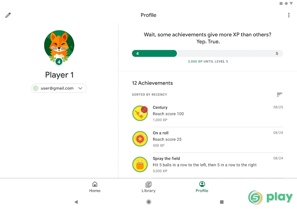 Google Play Игры — скриншот 12
