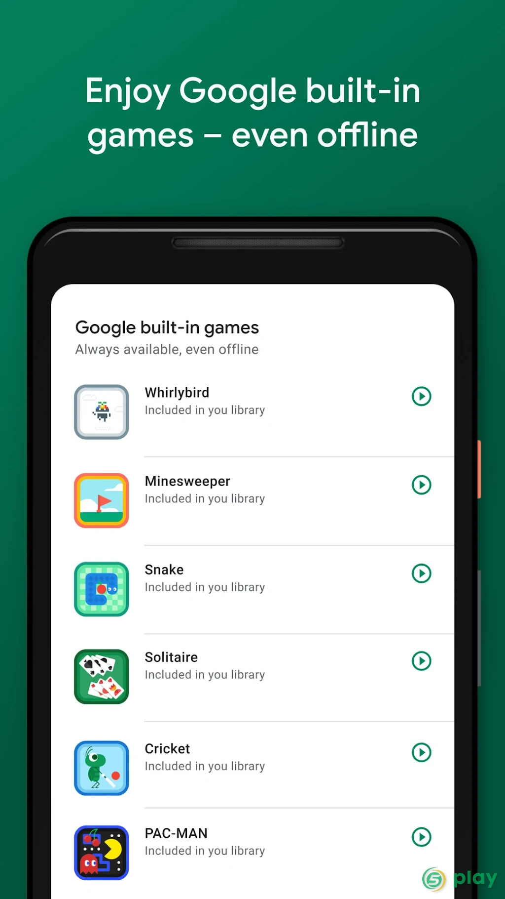 Google Play Игры — скриншот 2