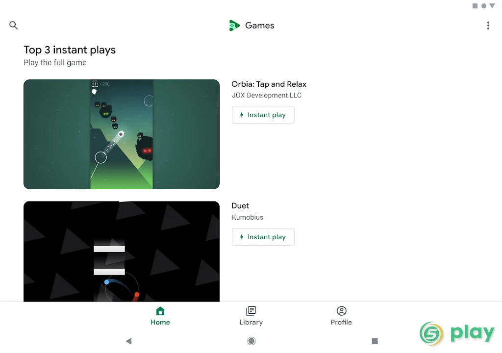 Google Play Игры — скриншот 7