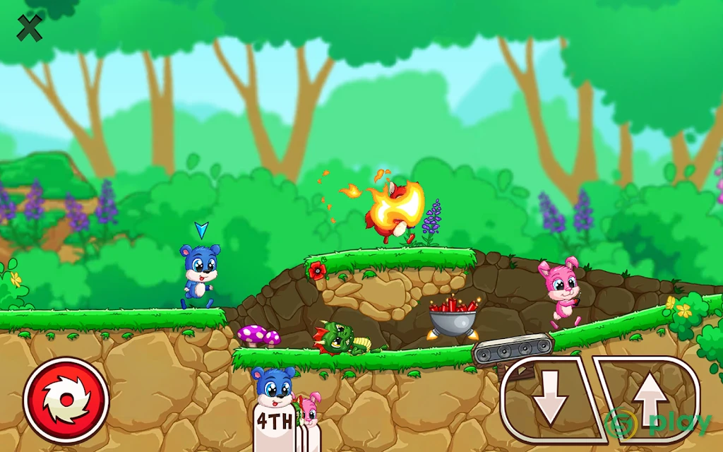 Fun Run 3 - гонки мультиплеер — скриншот 12