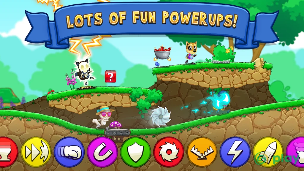 Fun Run 3 - гонки мультиплеер — скриншот 1