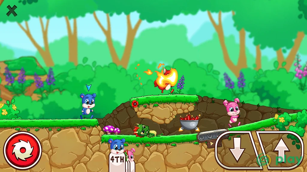 Fun Run 3 - гонки мультиплеер — скриншот 6