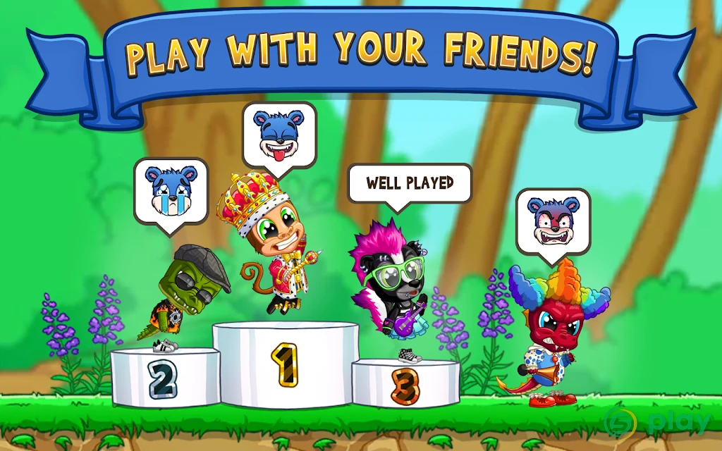 Fun Run 3 - гонки мультиплеер — скриншот 8