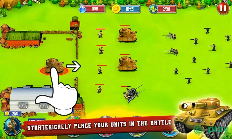 World War Defense — скриншот 2
