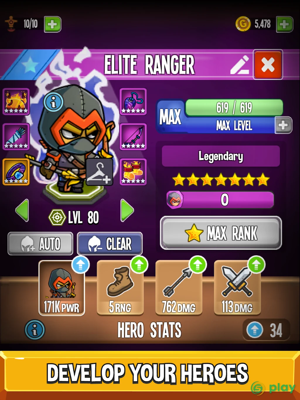 Five Heroes: The King's War — скриншот 10
