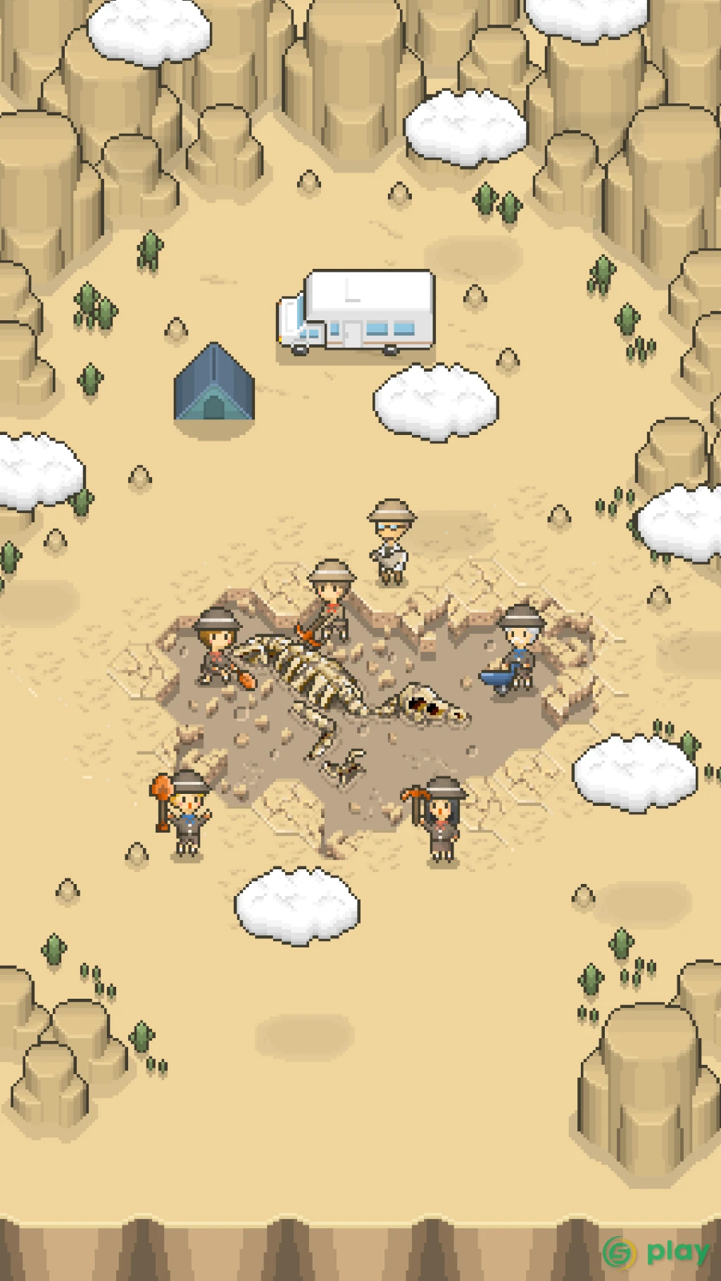 TAP! DIG! MY MUSEUM! — скриншот 1