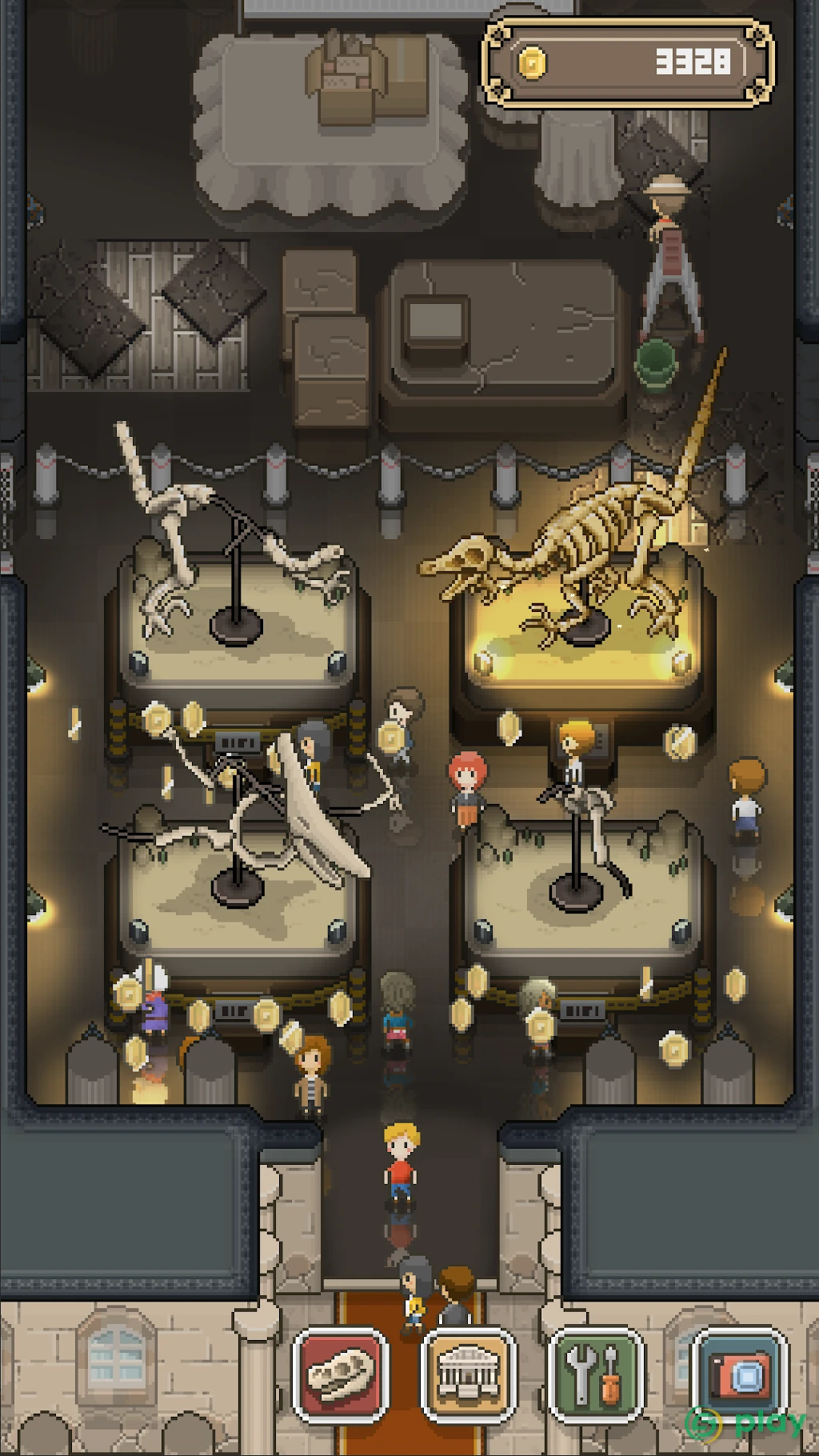 TAP! DIG! MY MUSEUM! — скриншот 2