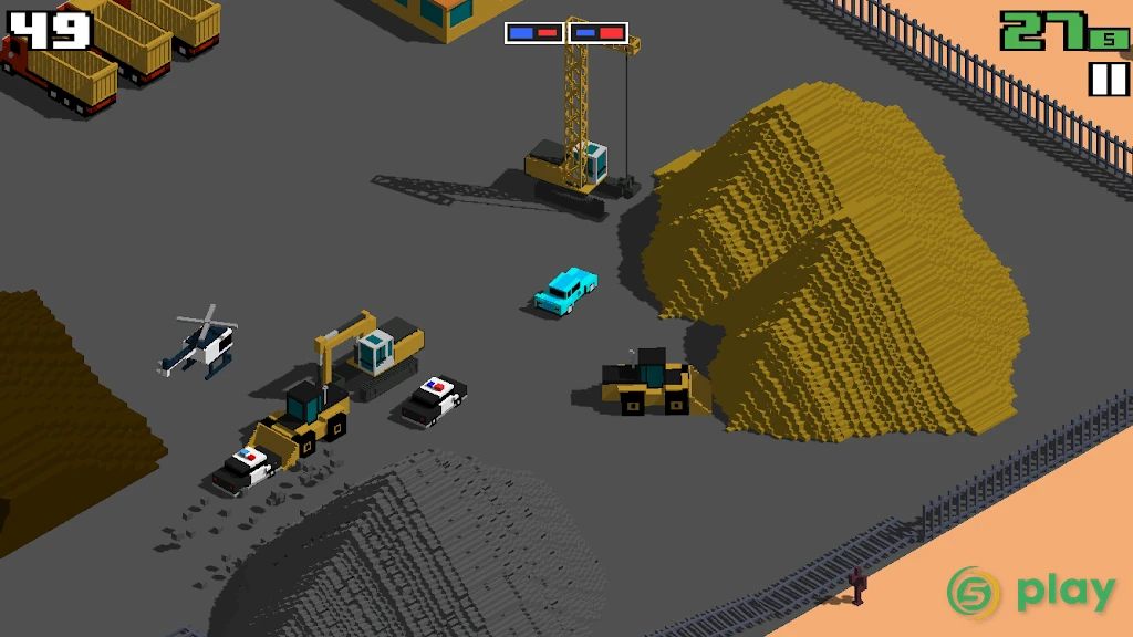 Smashy Road: Wanted — скриншот 1