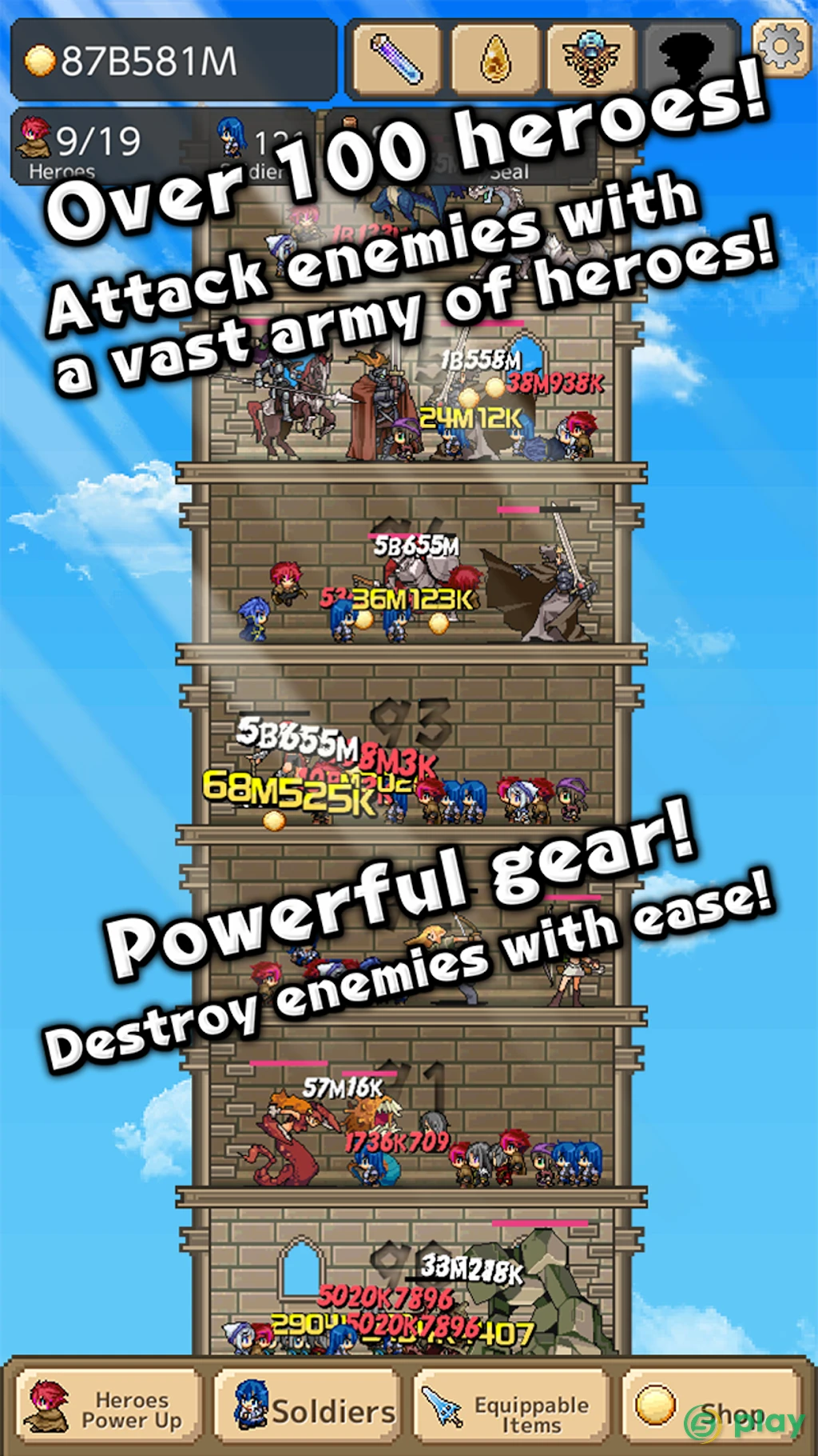 Tower of Hero — скриншот 2