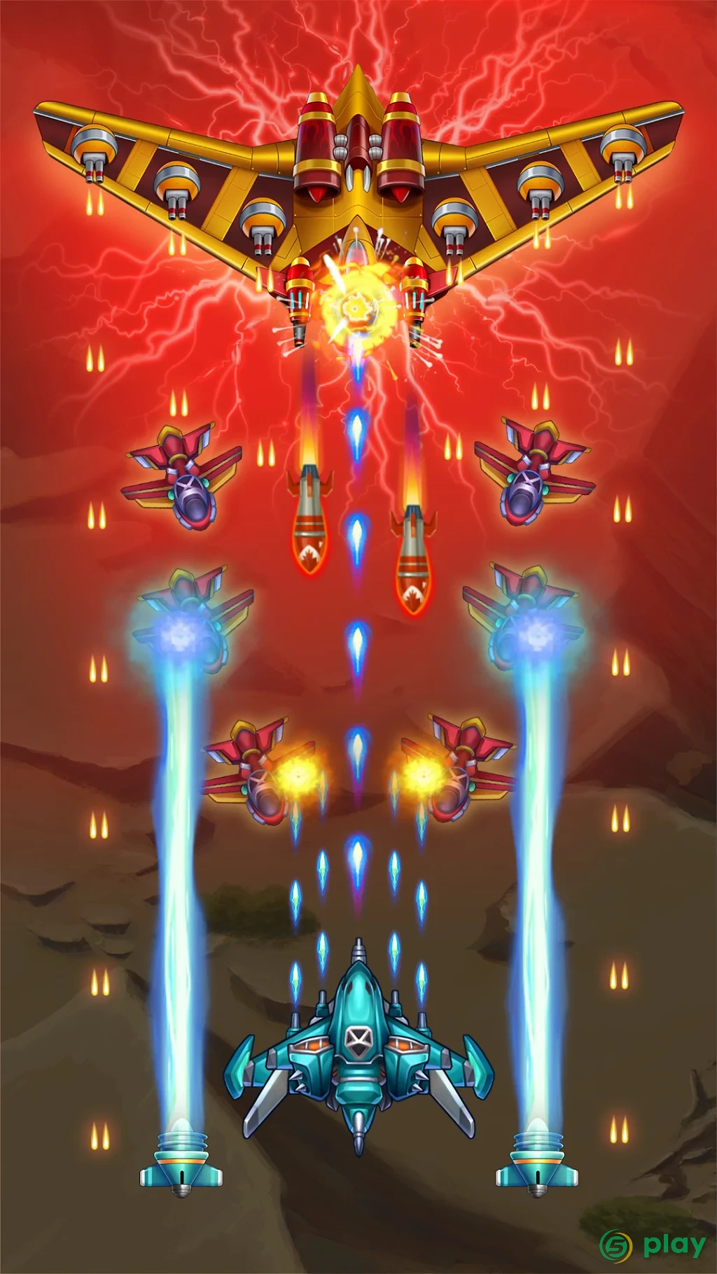 Sky Raptor: Space Invaders — скриншот 2