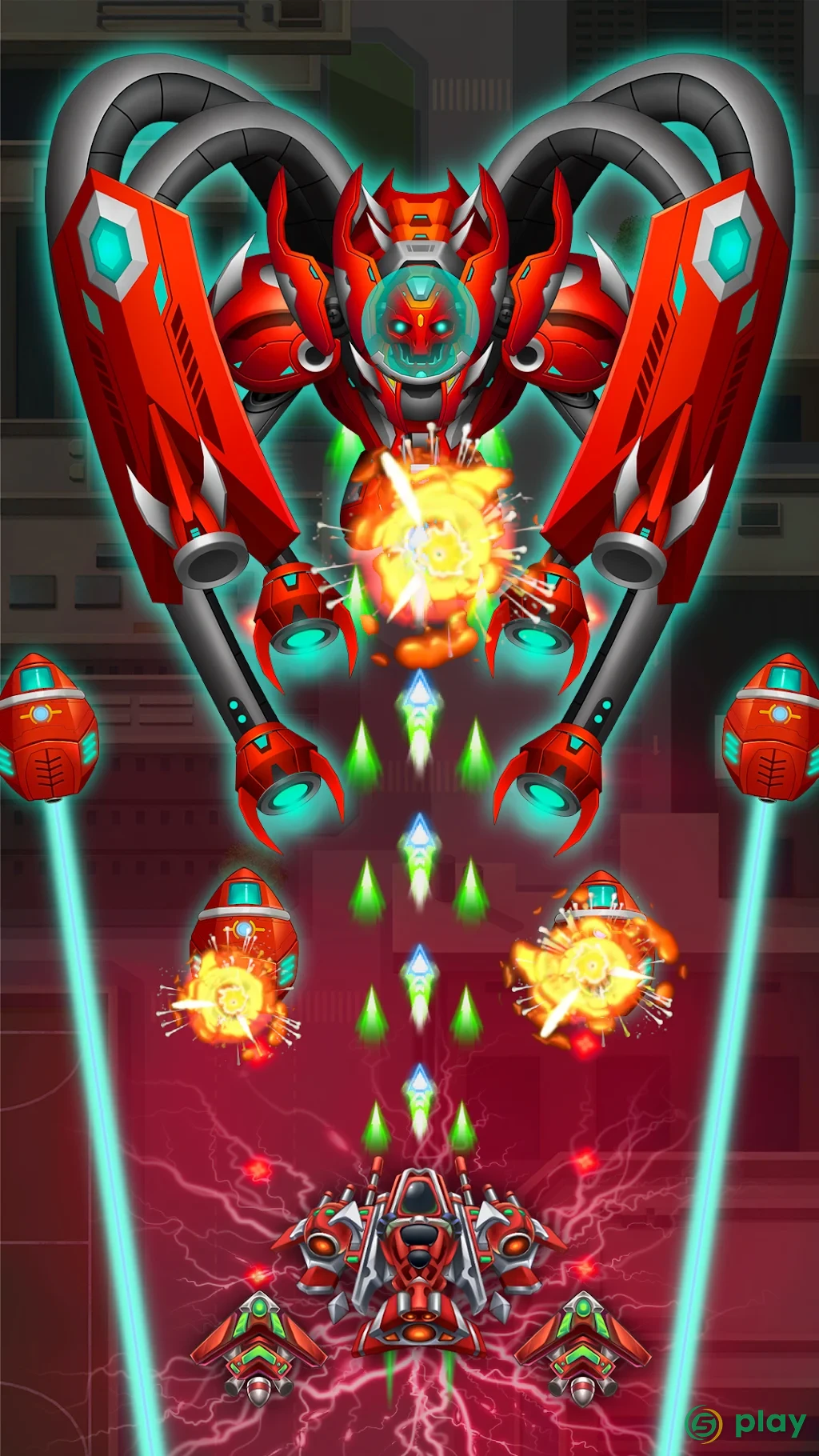 Sky Raptor: Space Invaders — скриншот 3