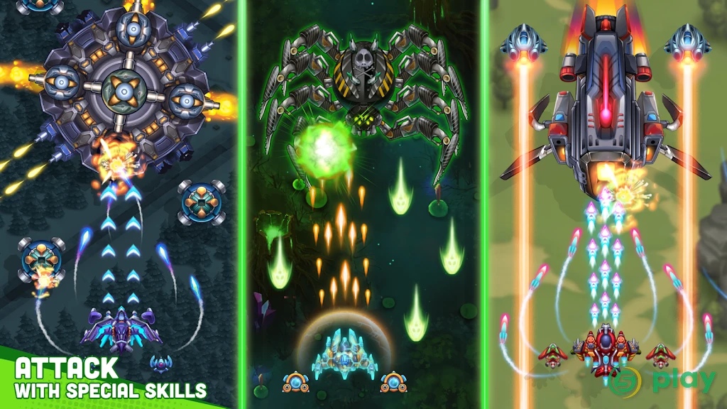 Sky Raptor: Space Invaders — скриншот 4
