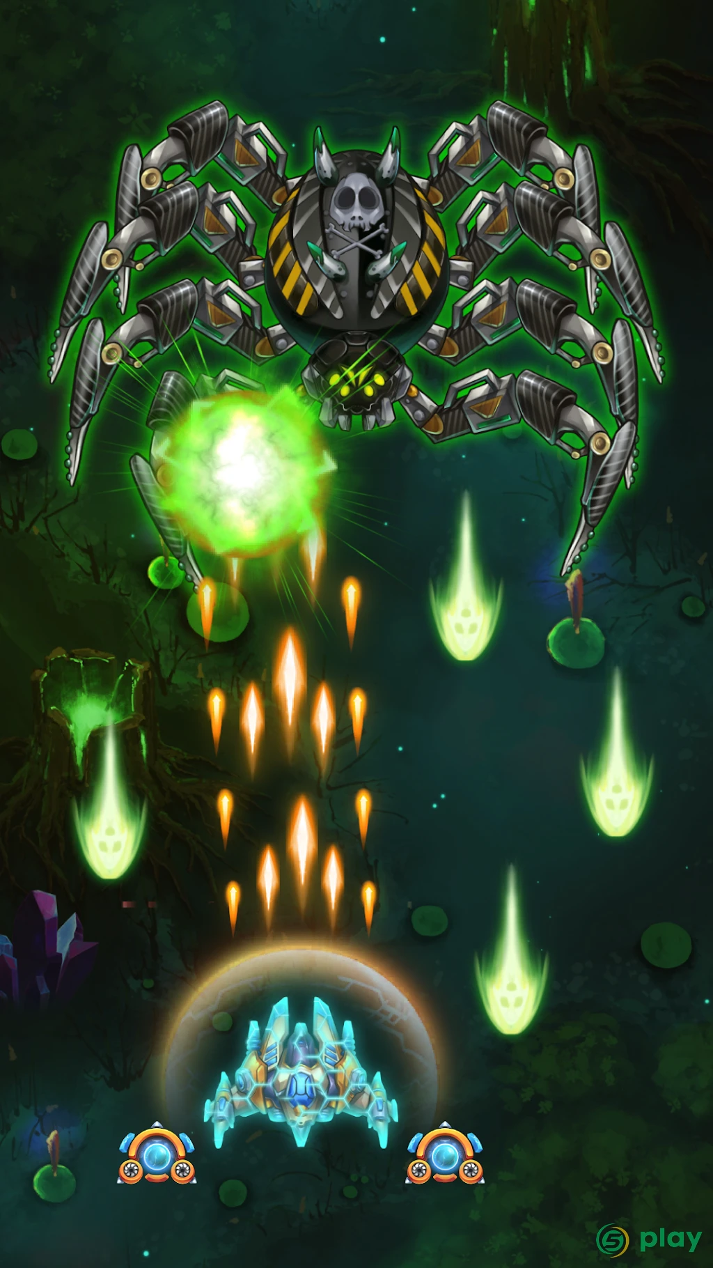 Sky Raptor: Space Invaders — скриншот 8