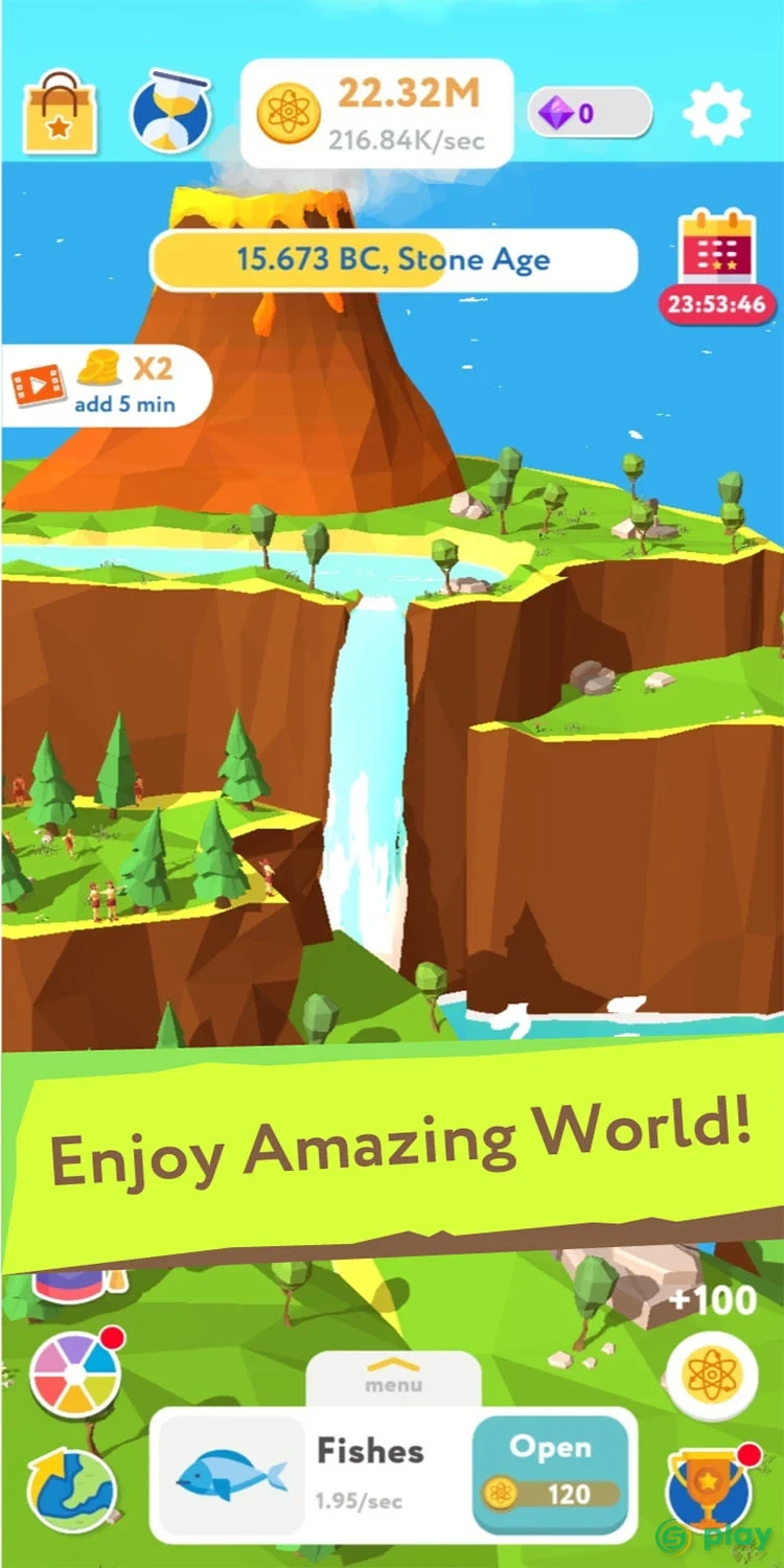 Evolution Idle Tycoon - World Builder Simulator — скриншот 3