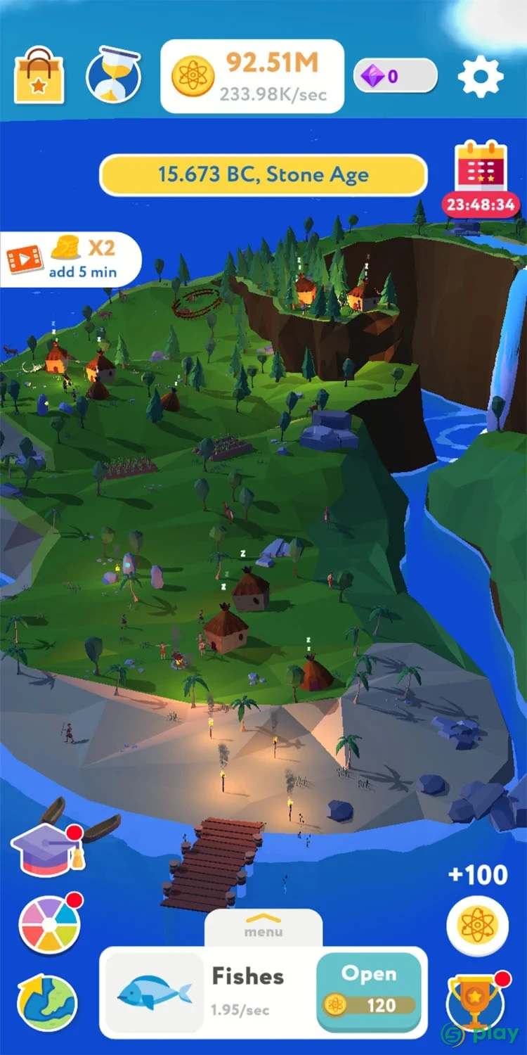 Evolution Idle Tycoon - World Builder Simulator — скриншот 5