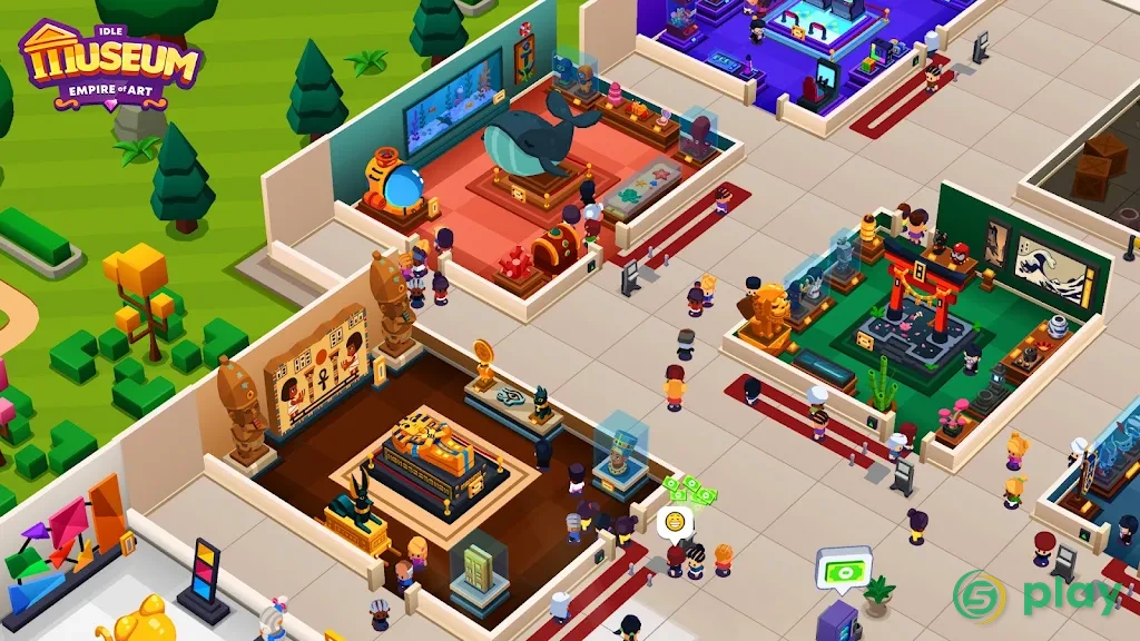 Idle Museum Tycoon: империя искусства и истории — скриншот 7
