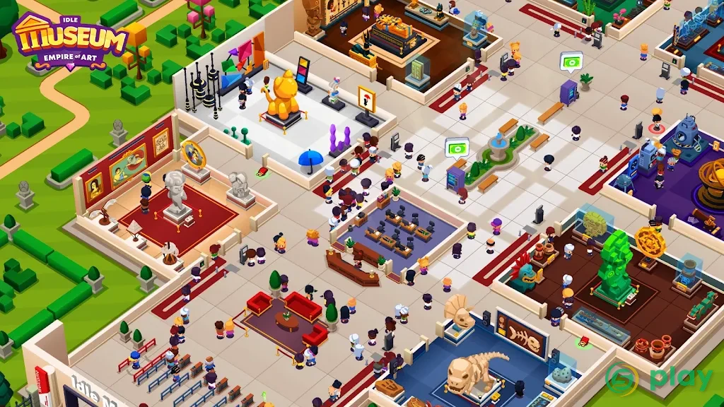 Idle Museum Tycoon: империя искусства и истории — скриншот 8