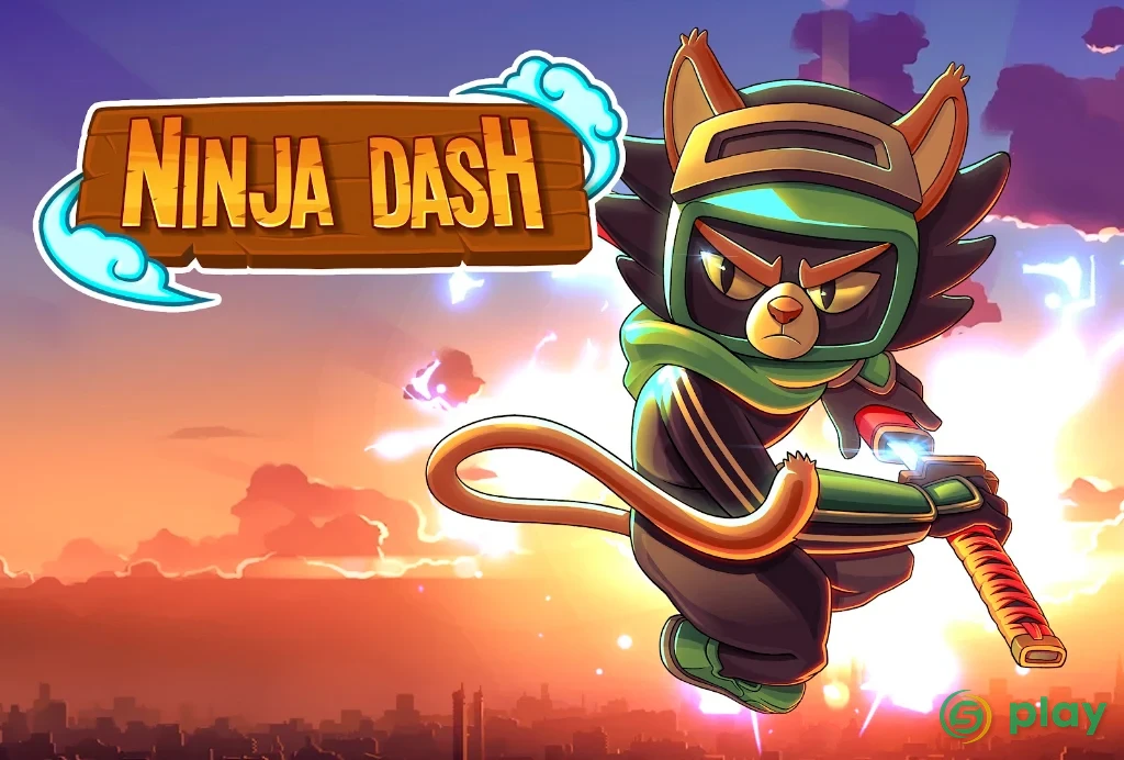 Ninja Dash - Ronin Shinobi: Запуск, прыжок, слэш — скриншот 1