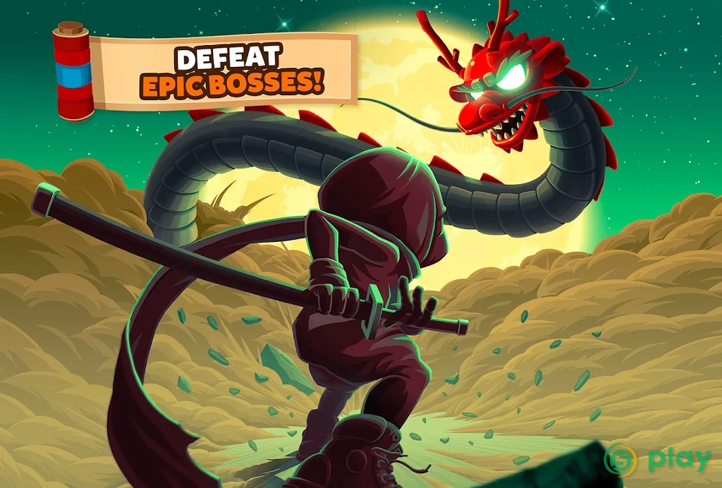 Ninja Dash - Ronin Shinobi: Запуск, прыжок, слэш — скриншот 2