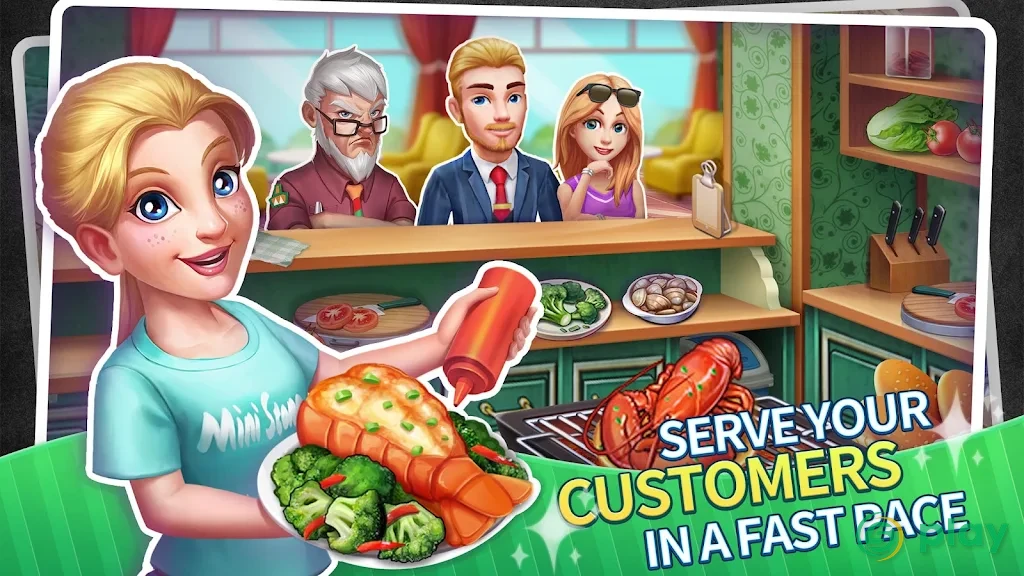 My Restaurant Empire - 3D Decorating Cooking Game — скриншот 2