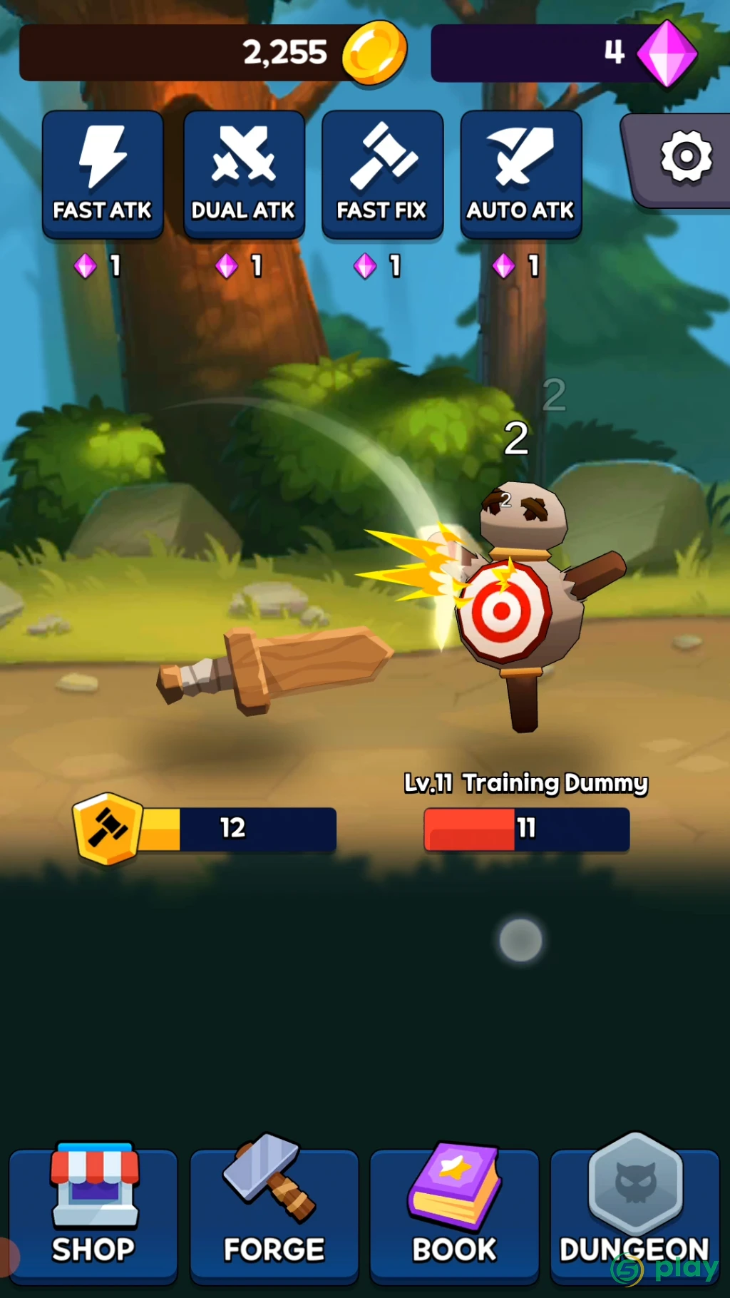 Sword Clicker : Idle Clicker — скриншот 2