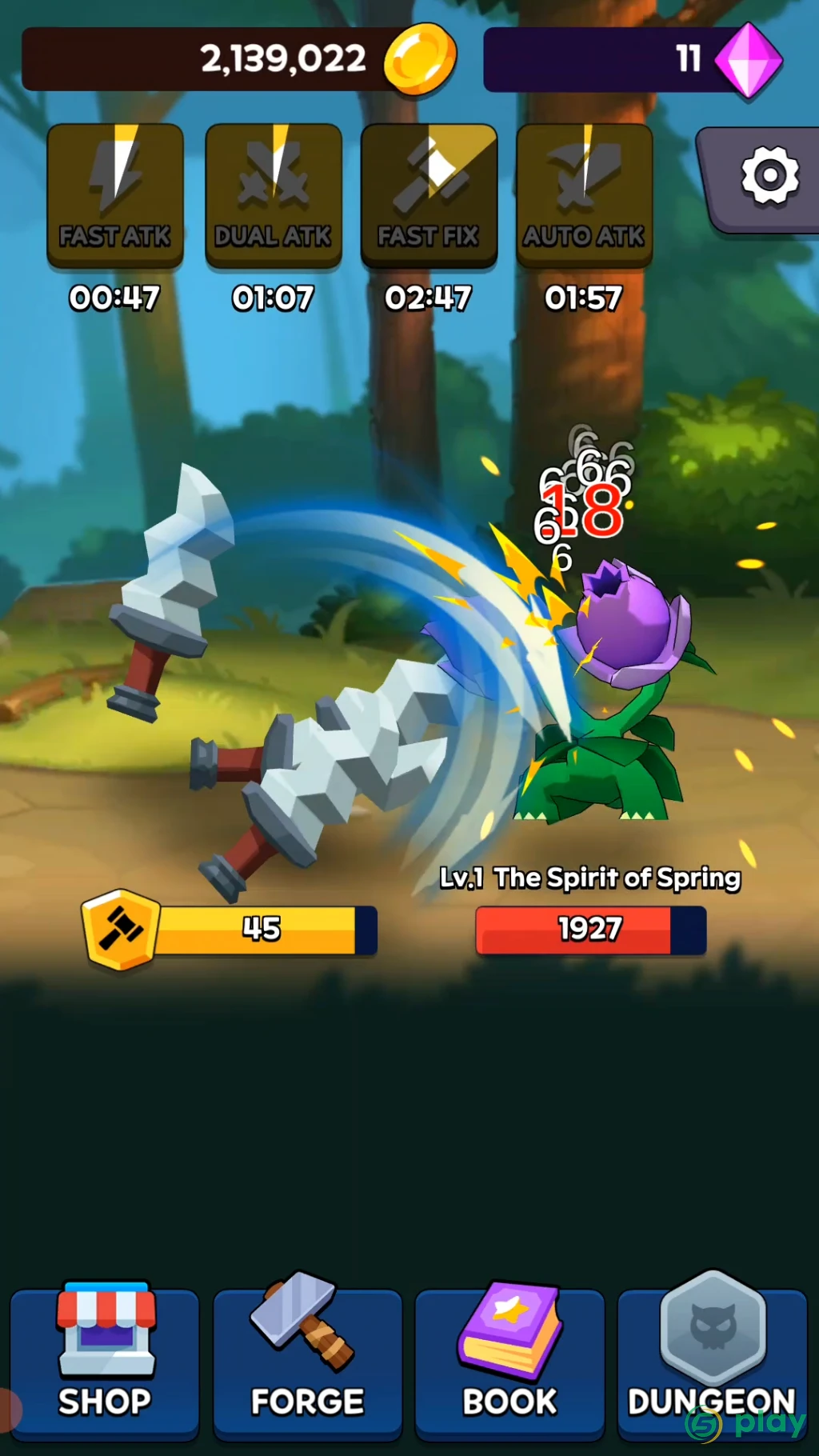 Sword Clicker : Idle Clicker — скриншот 4