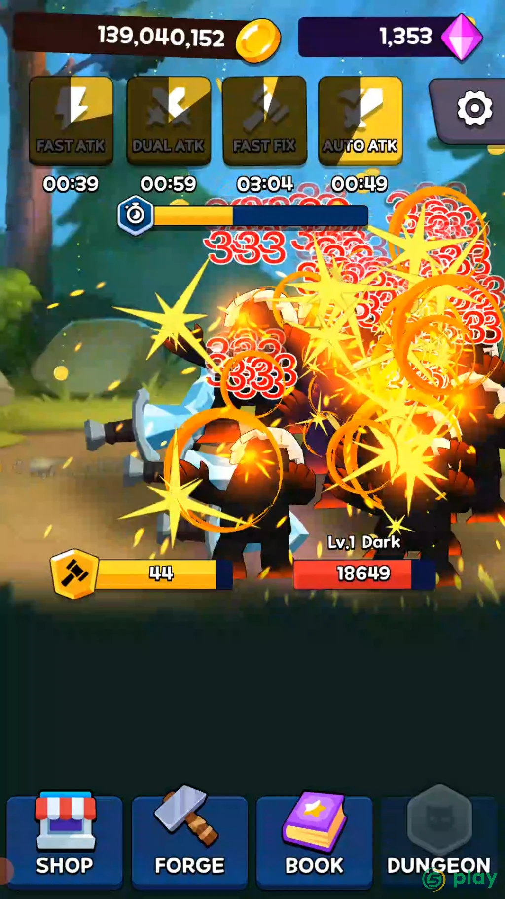 Sword Clicker : Idle Clicker — скриншот 5