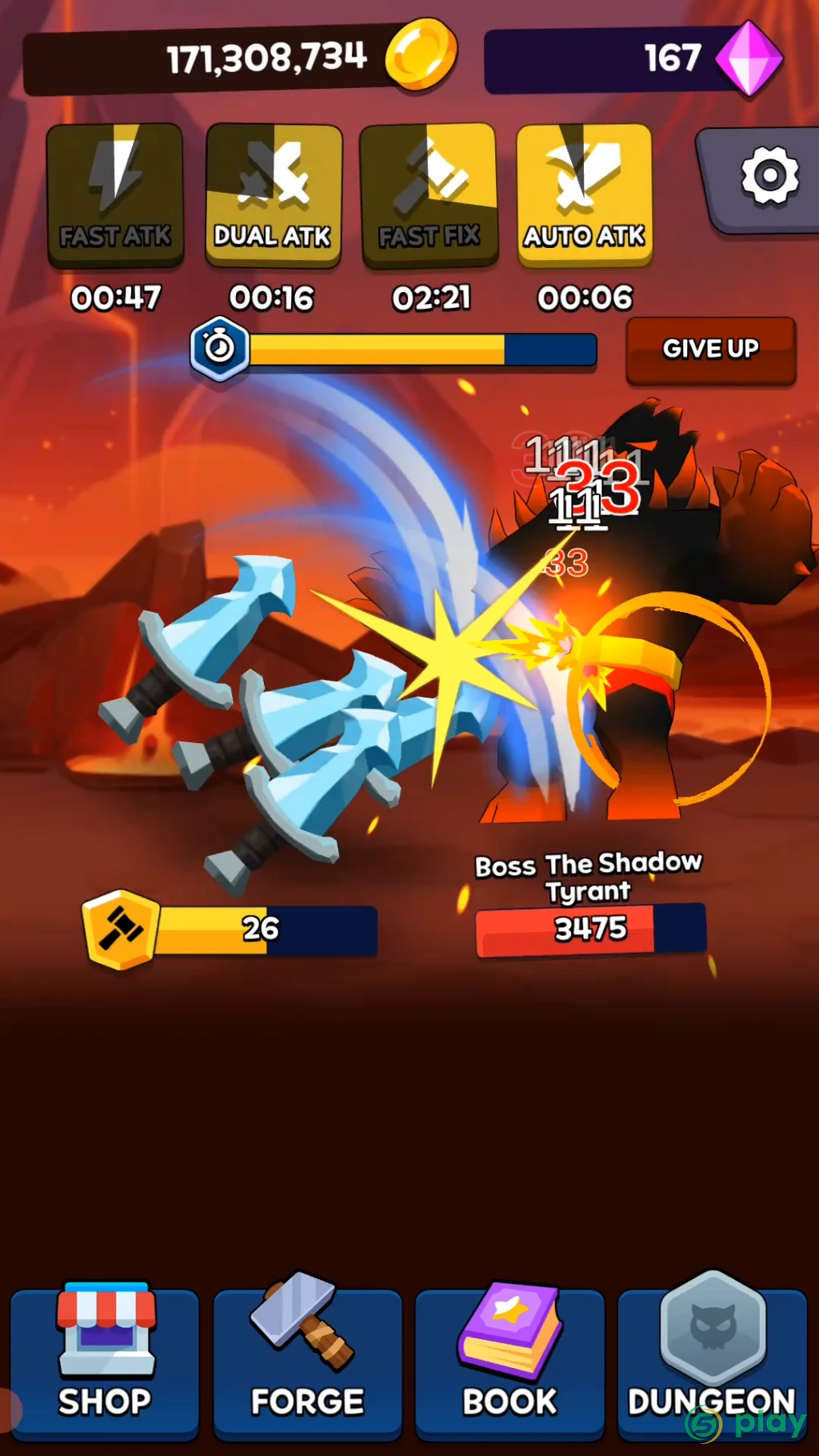 Sword Clicker : Idle Clicker — скриншот 6