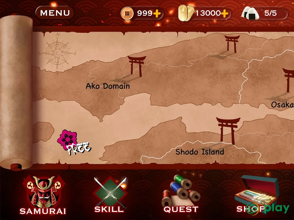 Samurai 3: RPG Action Combat - Warrior Crush — скриншот 10