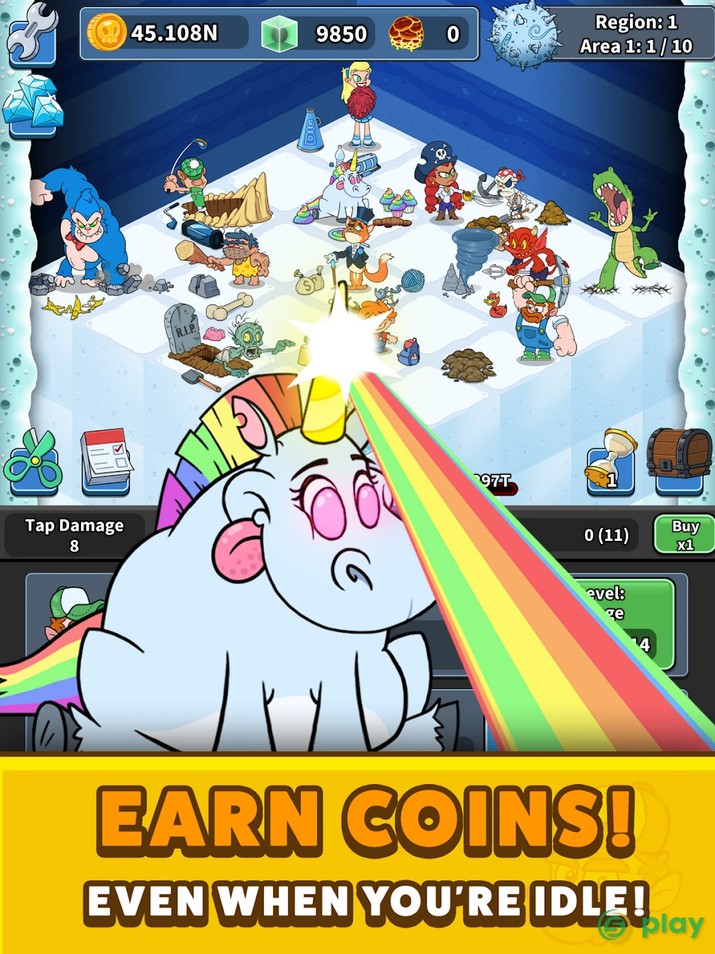 Tap Tap Dig 2: Idle Mine Sim — скриншот 12