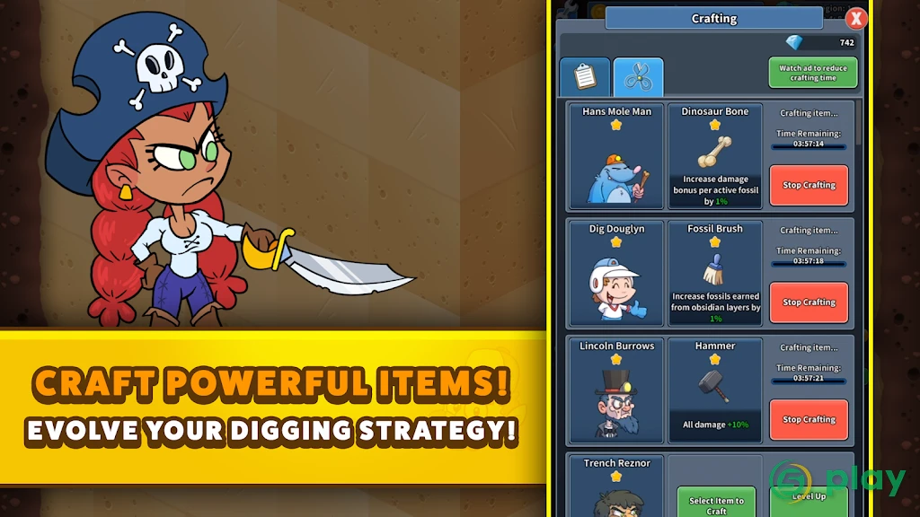Tap Tap Dig 2: Idle Mine Sim — скриншот 7