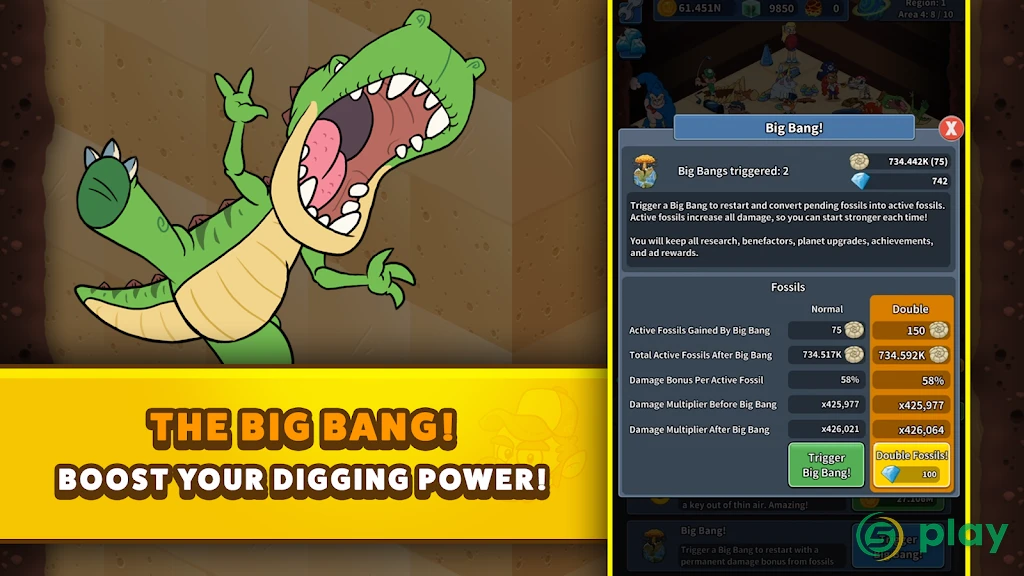 Tap Tap Dig 2: Idle Mine Sim — скриншот 8