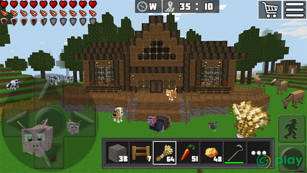 WorldCraft: Блок Крафт Выживание — скриншот 10
