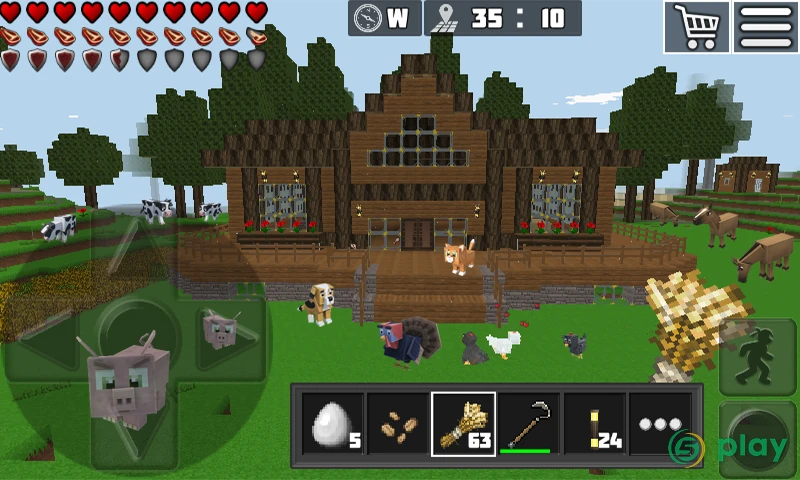 WorldCraft: Блок Крафт Выживание — скриншот 2