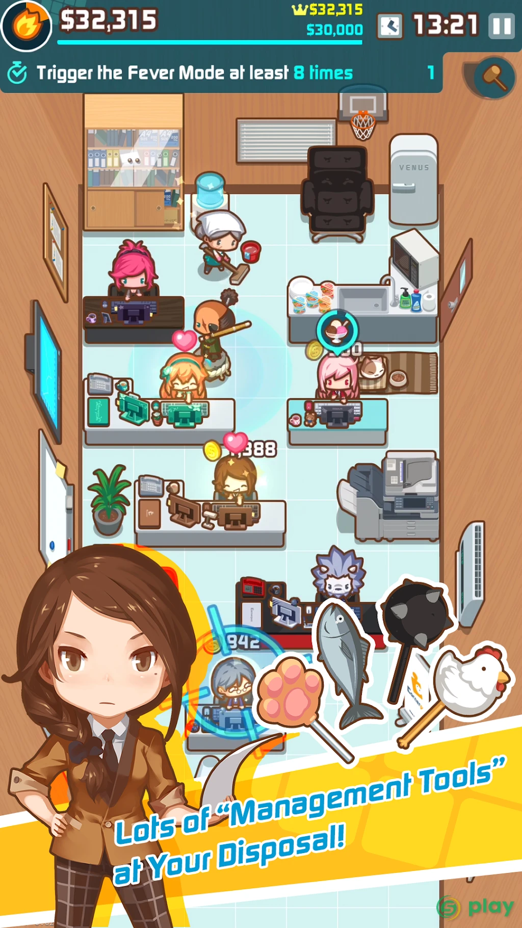 OH~! My Office - Boss Simulation Game — скриншот 2