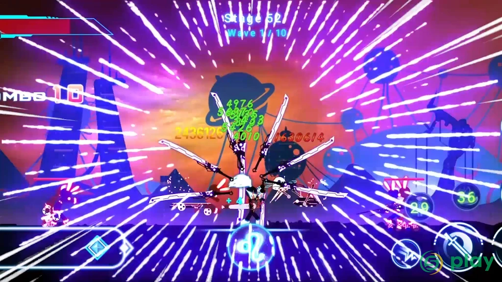 Stickman Ghost 2: Galaxy Wars — скриншот 1