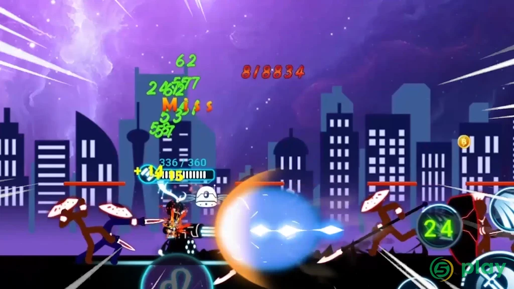 Stickman Ghost 2: Galaxy Wars — скриншот 2