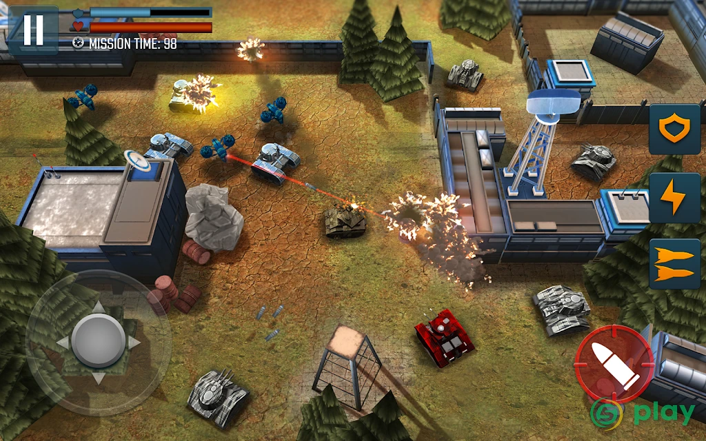 Tank Battle Heroes: Modern World of Shooting, WW2 — скриншот 11