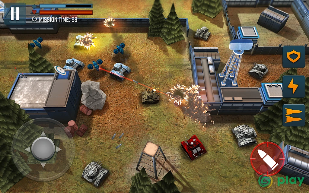 Tank Battle Heroes: Modern World of Shooting, WW2 — скриншот 7