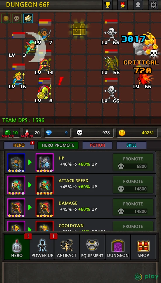 Поднятие вечеринки VIP - Grow Heroes — скриншот 5