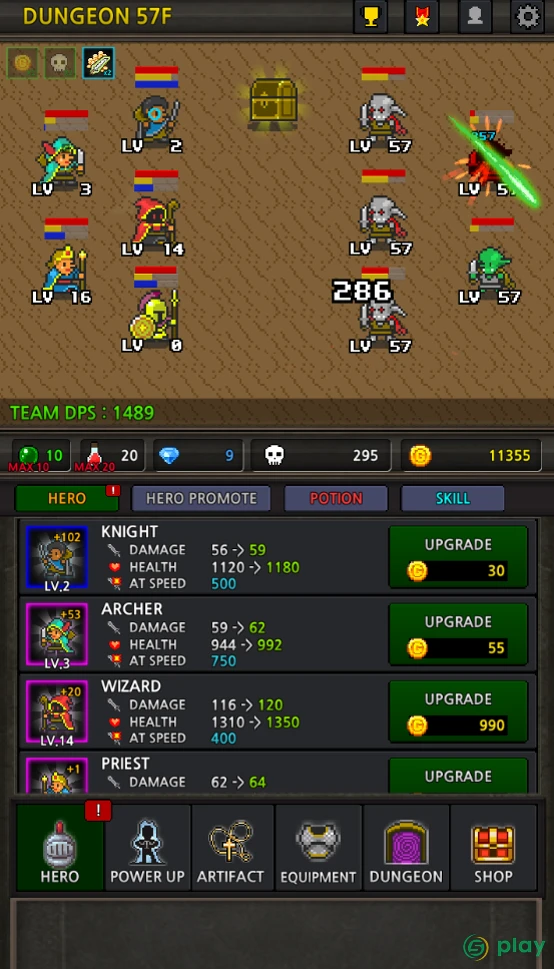Поднятие вечеринки VIP - Grow Heroes — скриншот 6