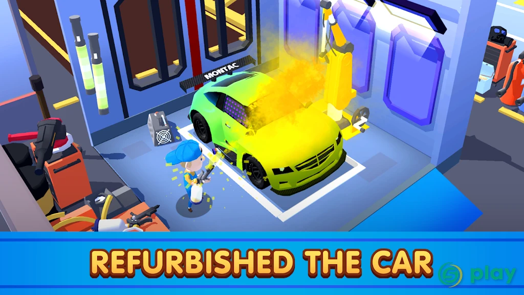 Car Fix Tycoon — скриншот 1
