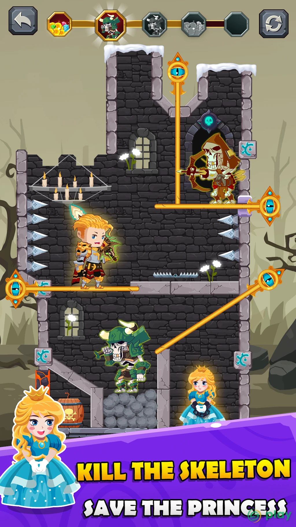 How to Loot - Pin Pull & Hero Rescue — скриншот 2