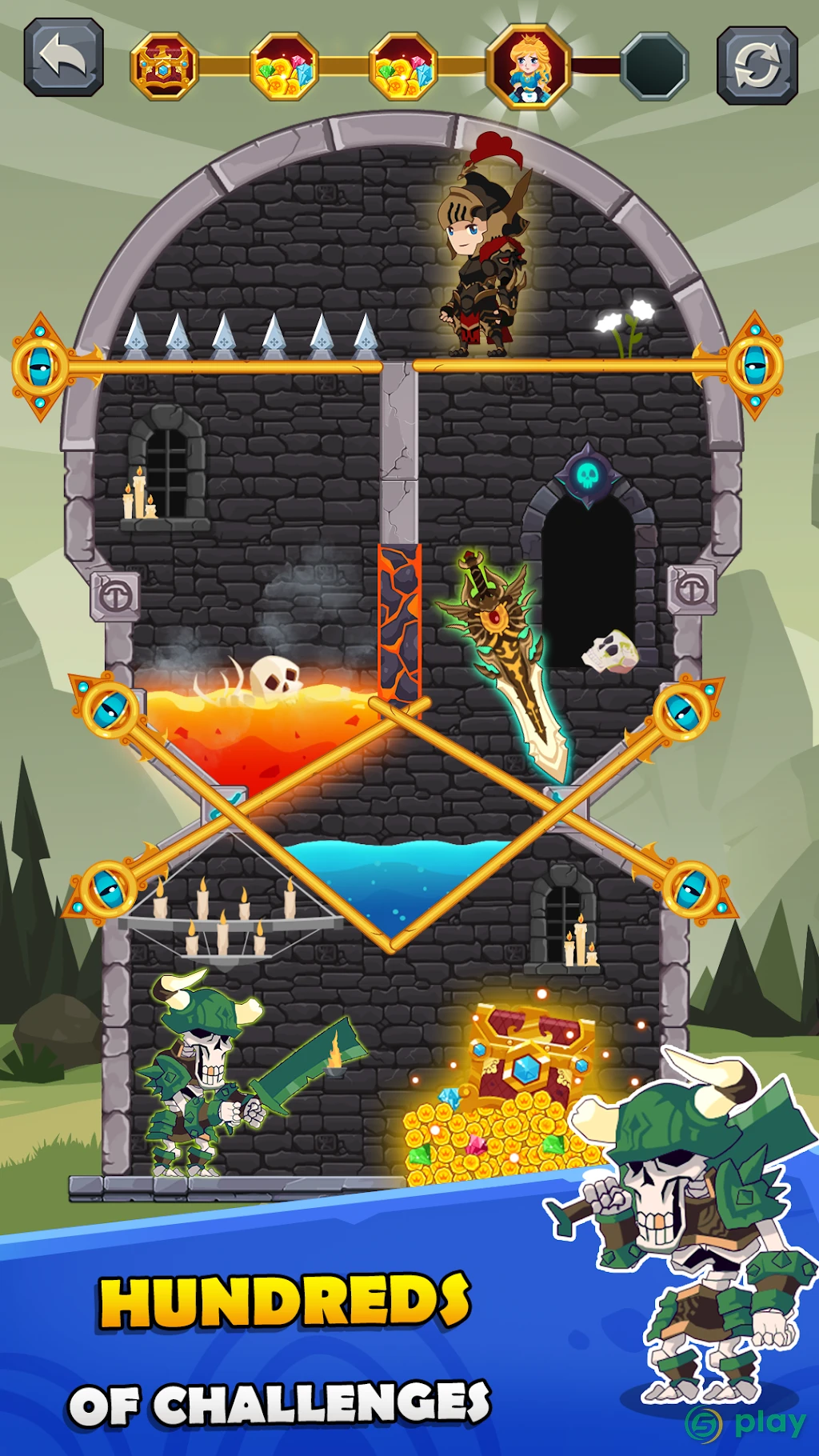 How to Loot - Pin Pull & Hero Rescue — скриншот 3