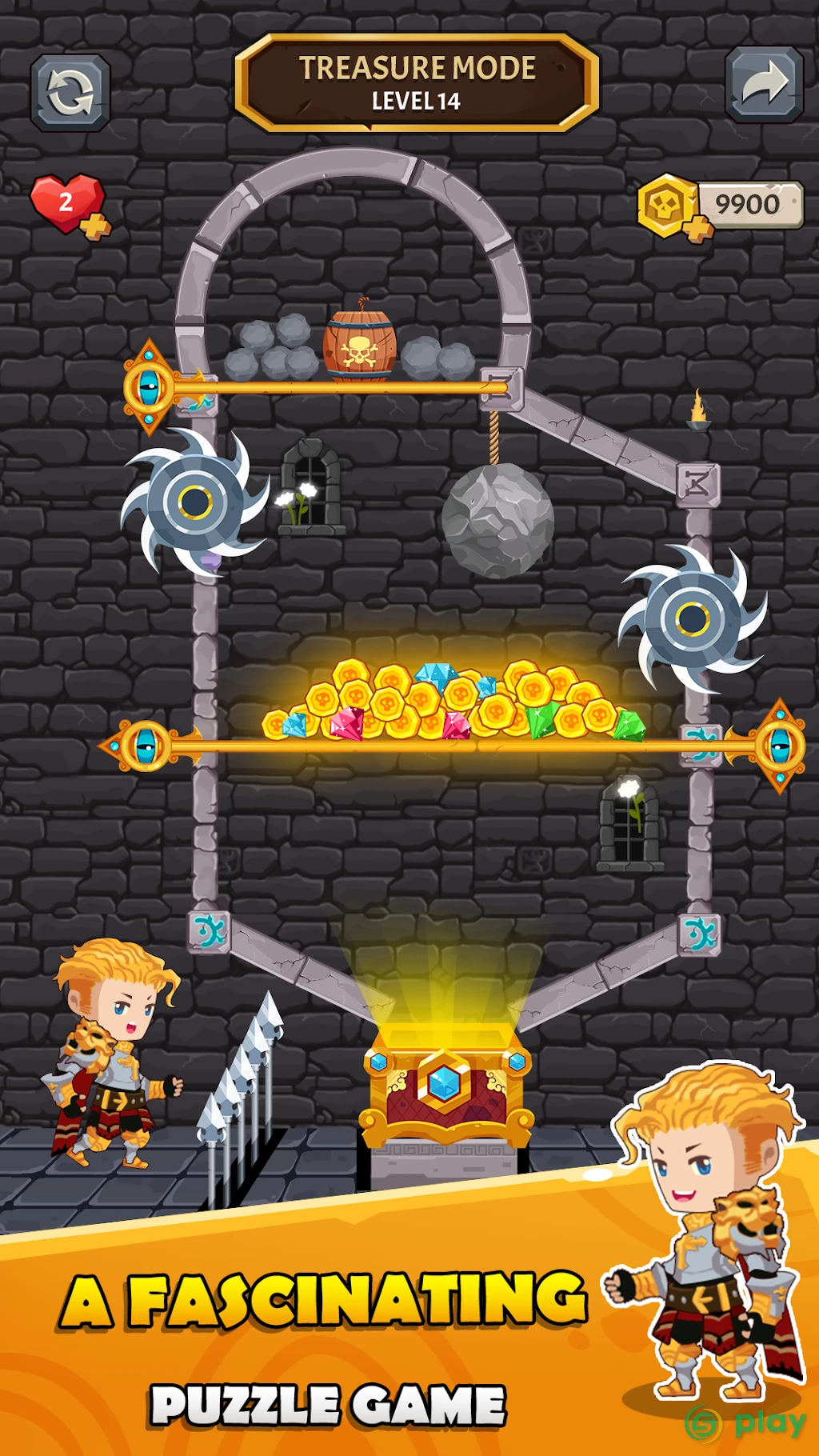How to Loot - Pin Pull & Hero Rescue — скриншот 7