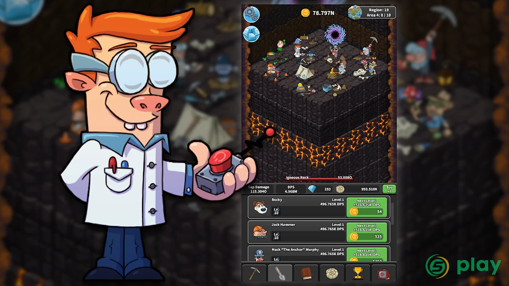 Tap Tap Dig - Idle Clicker Game — скриншот 7