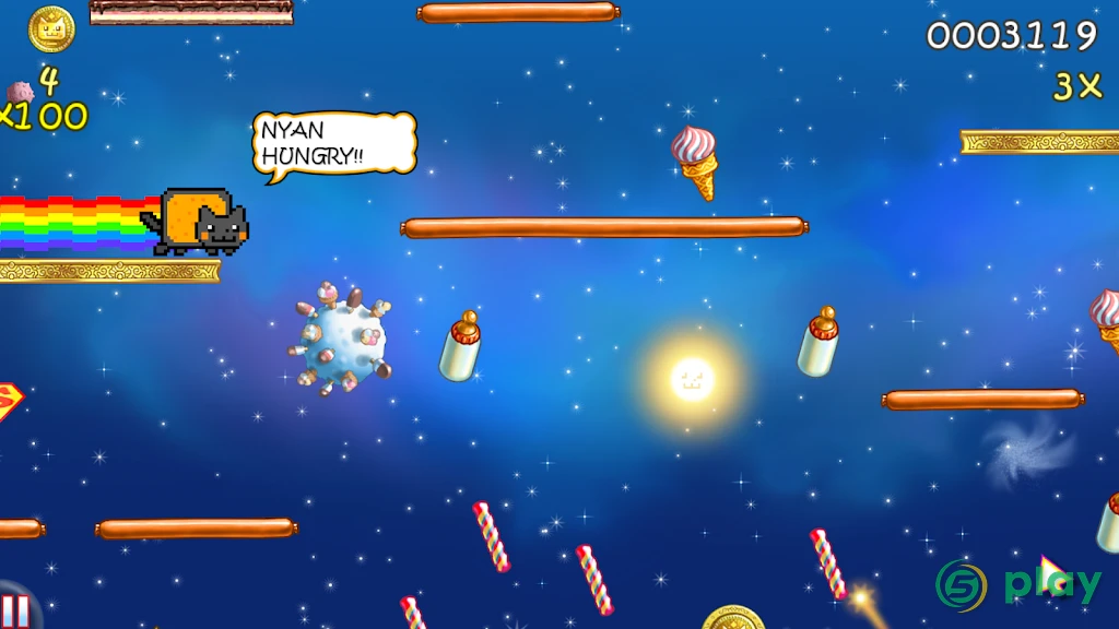 Nyan Cat: Lost In Space — скриншот 12